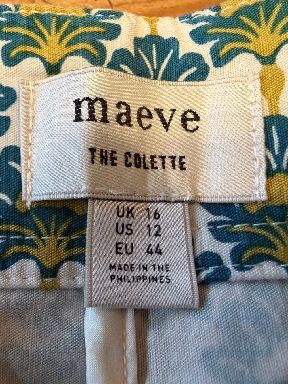 Maeve The Portside Button-Front Jumpsuit, size 12 - Picture 7 of 10
